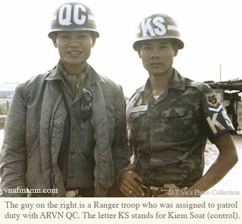 RVN Vietnam Armband Military Police (QC-Quân cảnh) - Image 2