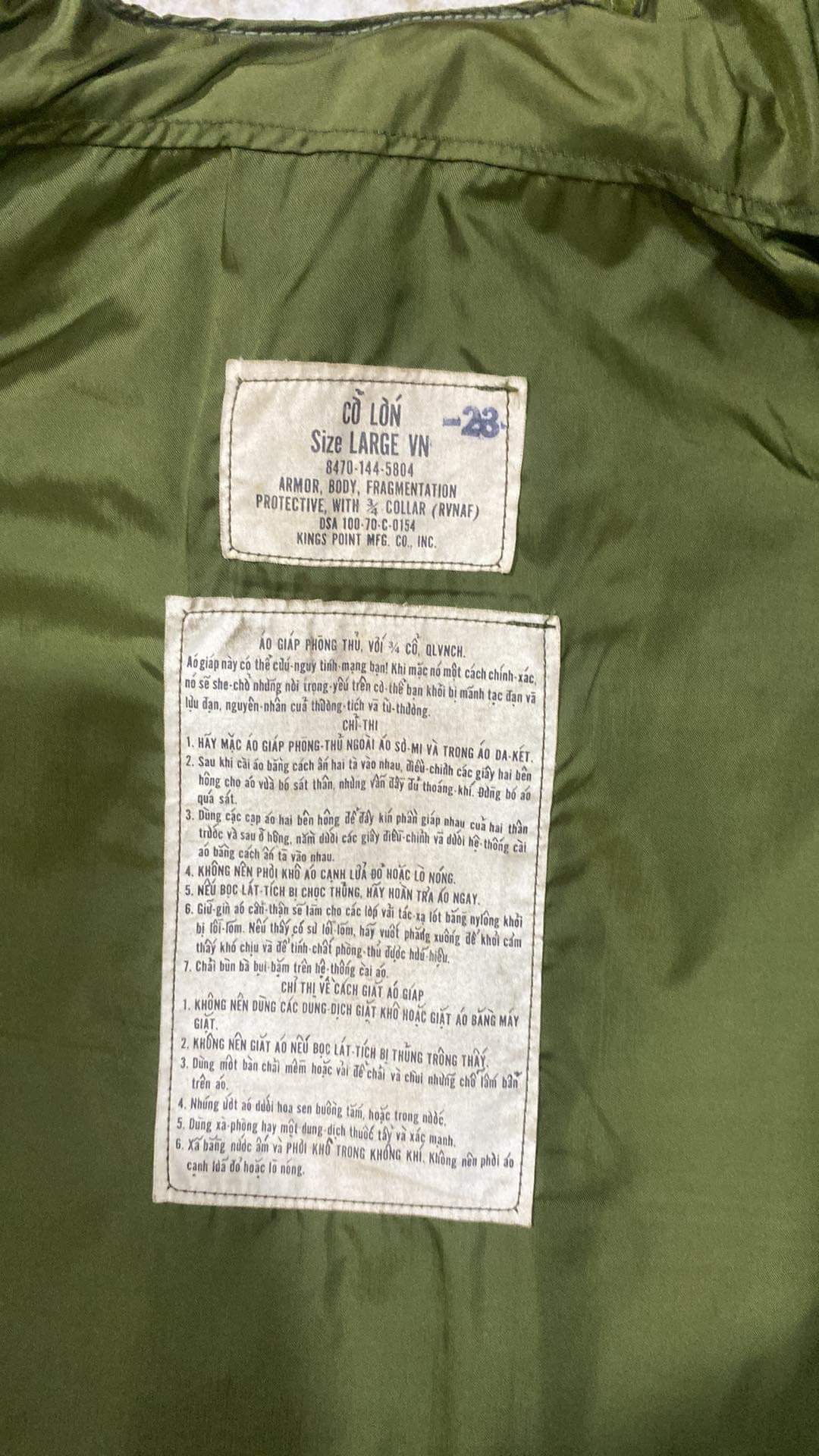 M69 Body Armor for ARVN - Image 3